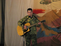 В Прокопьевске прошел финал XII городского фестиваля- конкурса солдатской песни «Пусть память говорит»